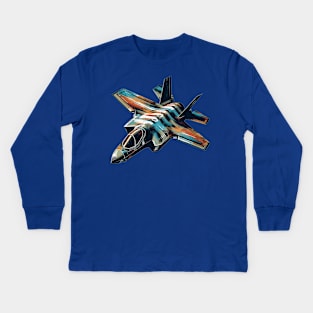 F-35 Kids Long Sleeve T-Shirt